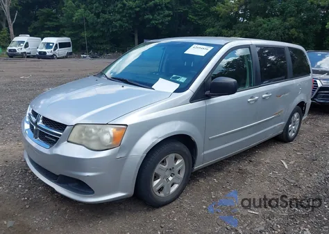 2012 Dodge Grand Caravan Se/Avp из США, поврежденный, VIN 2C4RDGBG7CR234127
